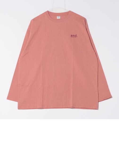 【親子リンク】DadD.ロゴ長袖ビッグTシャツ