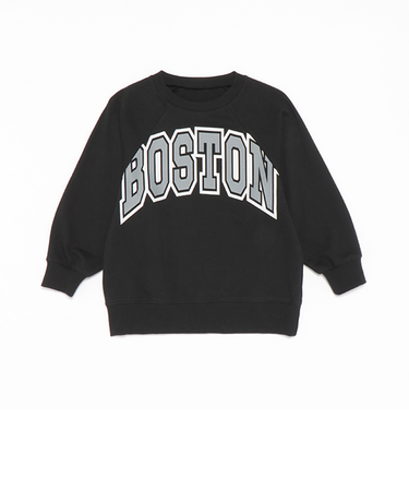 【リンク】カレッジロゴラグランスリーブスウェット