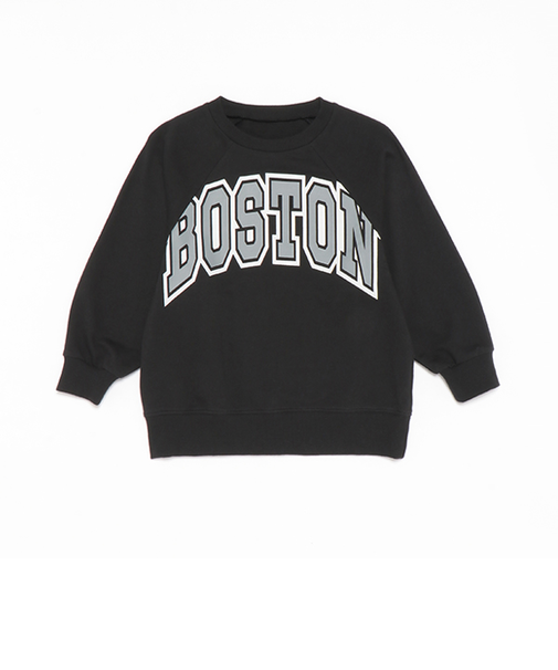 【リンク】カレッジロゴラグランスリーブスウェット