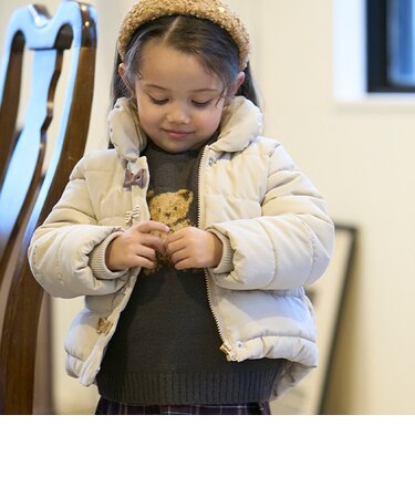 中綿リボンジャケット