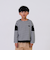【パパもおそろい】kidsボーダー肩切替ビッグロンT