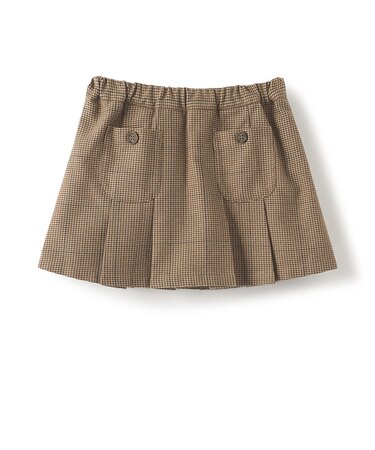 【リンク】チェックプリーツスカパン(キッズ)