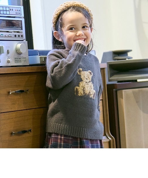 【リンク/フワもちっと】アニマルニット(キッズサイズ)