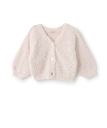 【リンク】シャギーニットカーディガン(キッズ)