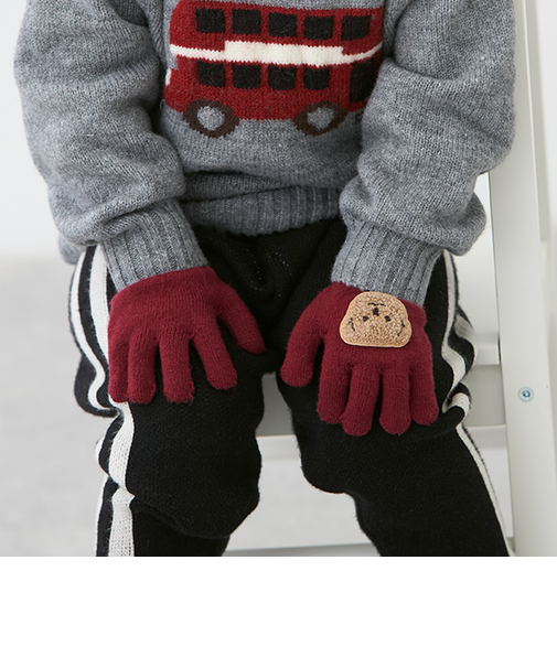 アップリケ手袋