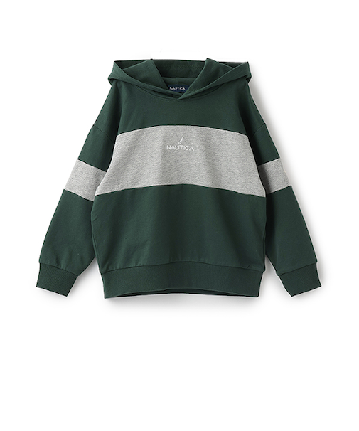 NAUTICA裏毛フードパーカー