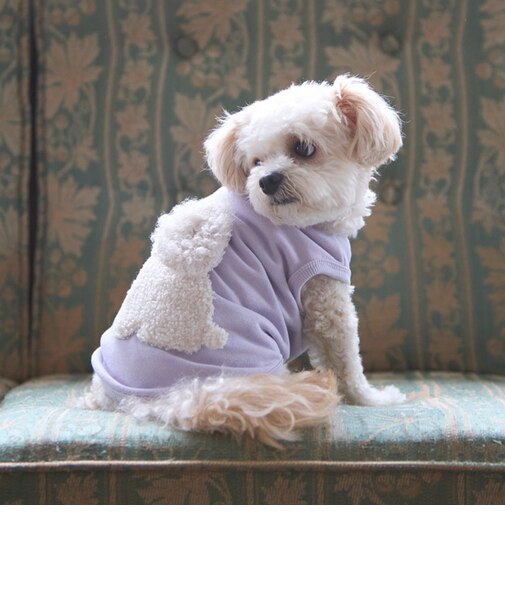 【DOG】ふわふわプードルタンク