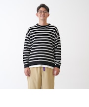 【親子リンク】【洗濯機可】【DAD】裾レイヤードニット