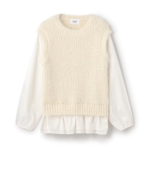 【リンク】シャギードッキングブラウス