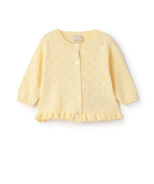 【リンク】針ぬきカーディガン(ベビー)