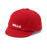 ロゴ刺繍キャップ