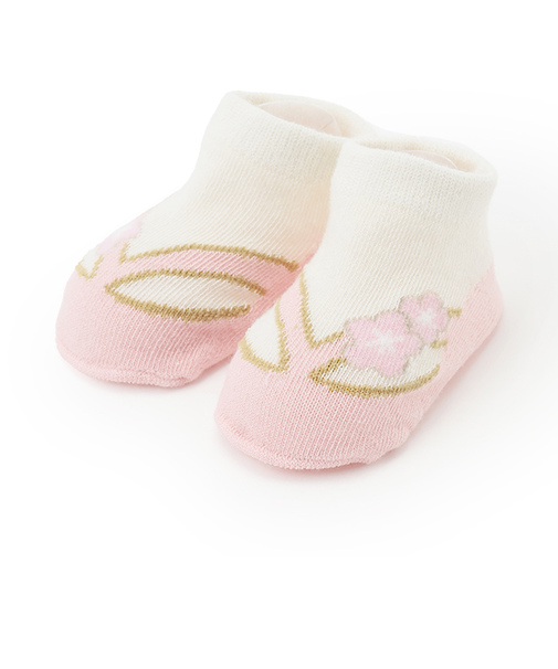 Girls　なりきり足袋風カップソックス