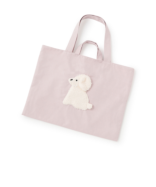 アップリケレッスンバッグ DOGアップリケレッスンバッグ｜プティマインの通販｜&mall