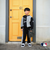 【MLB】サイド切替裏毛パンツ