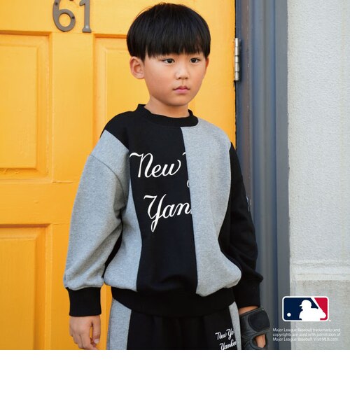 MLB】切替ビッグスウェット｜プティマインの通販｜&mall（アンドモール