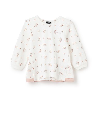 【オーガニック】ペプラム長T