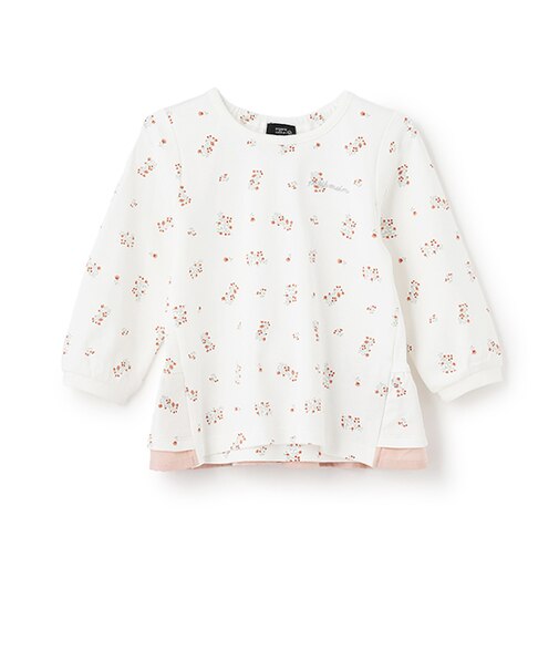 【オーガニック】ペプラム長T