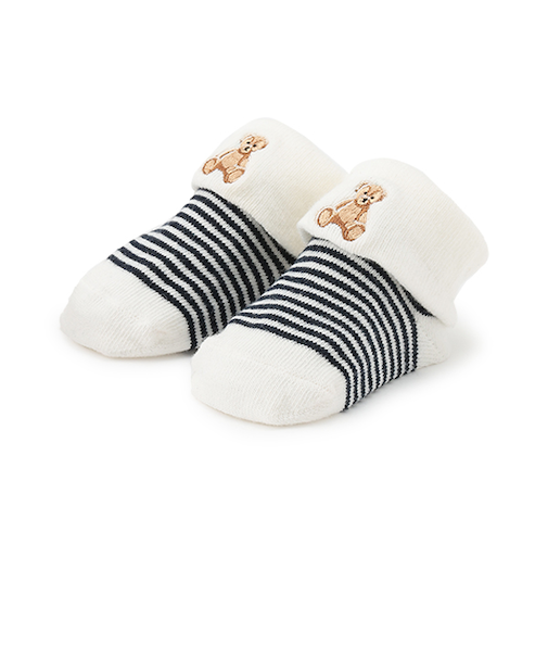 【POLO】刺しゅうカップソックス