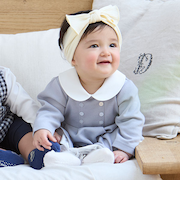【POLO BCS】衿つきワンピロンパース
