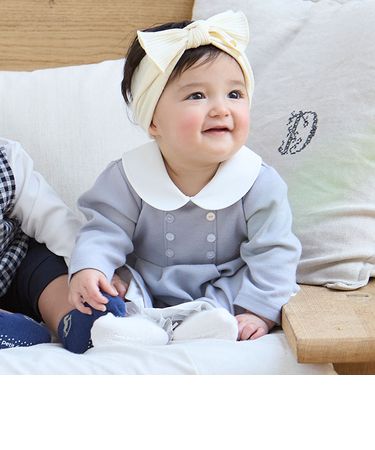 【POLO BCS】衿つきワンピロンパース