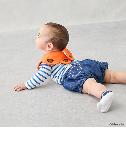 【Miffy】刺繍バルーンパンツ