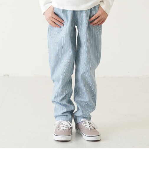 ストレッチガラテーパードパンツ