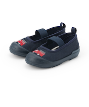 ワンポイント刺しゅうメッシュ上履き