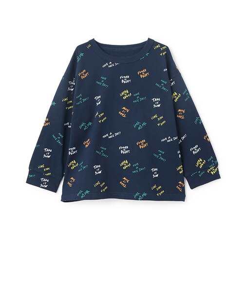 【365D.】総柄ワイドロンT