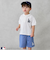 【MLB】カットデニムハーフパンツ