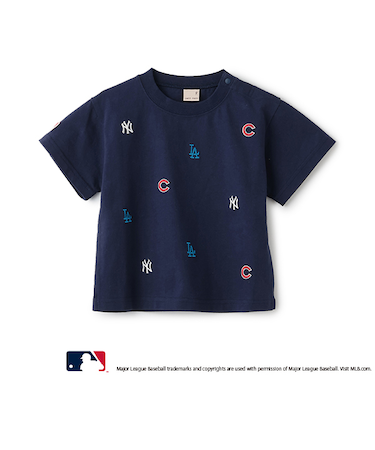 【MLB】3チーム刺しゅうTシャツ