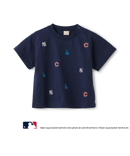 【MLB】3チーム刺しゅうTシャツ