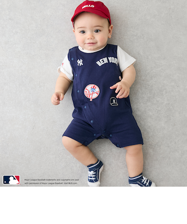 【MLB】ワッペンカバーオール