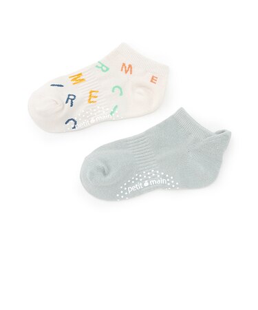 DAILYスニーカー丈ソックス2P