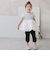 【スマイルシリーズ】サイドリボン7分丈パンツ