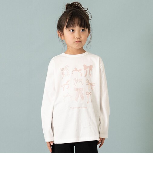 【365D.】アソートプリントAラインロンT