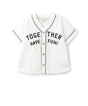 ベースボール半袖シャツ