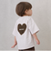 【防汚加工】背中ハート半袖Tシャツ