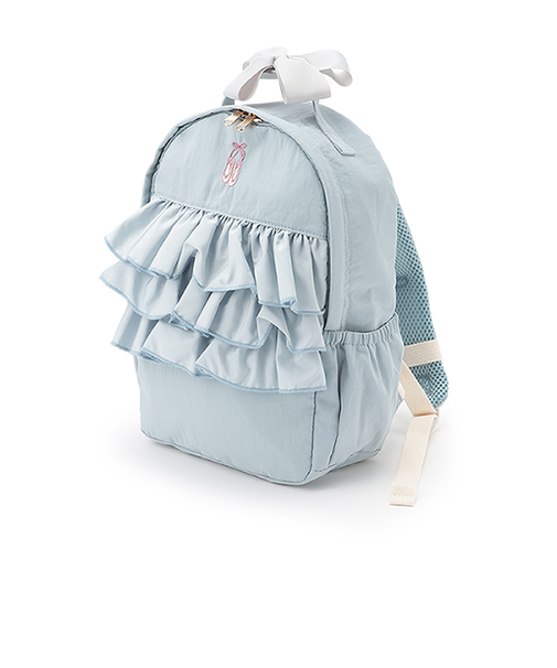 トゥシューズ刺しゅうフリルリュック