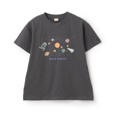 【WEB限定】【防汚加工】宇宙グラフィックTシャツ(ジュニア)