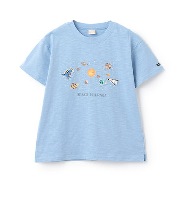 【WEB限定】【防汚加工】宇宙グラフィックTシャツ(ジュニア)