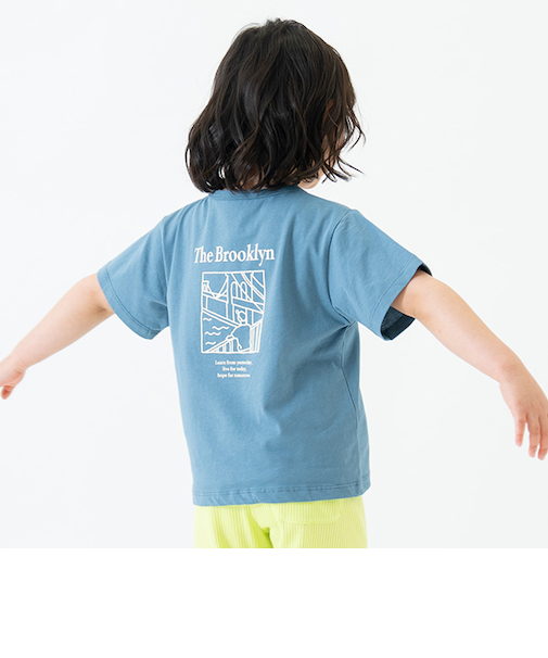 【綿100%】【365D.】アソートグラフィック半T