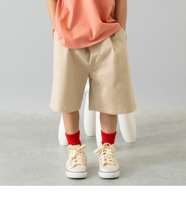 チノワイドハーフパンツ