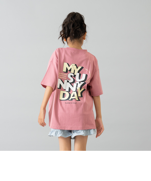 ［大人気につき再入荷！］【綿100%】【365D.】夏満喫プリントワイド半T