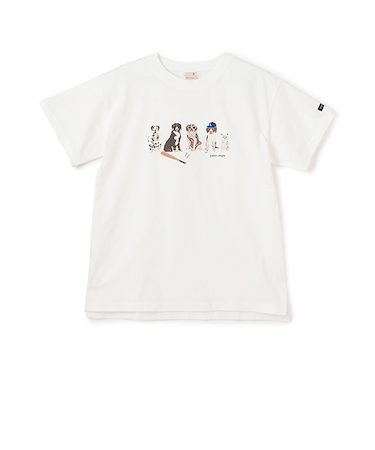 【WEB限定】【防汚加工】DOGグラフィックTシャツ(ジュニア)