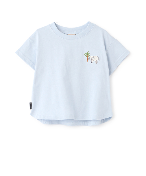 【GOODPRICE冷感/WEB限定価格】刺しゅう半袖Tシャツ