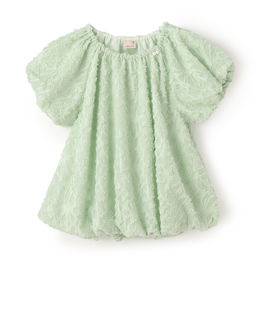 【リンク】ジャガードバルーンブラウス(ジュニア)