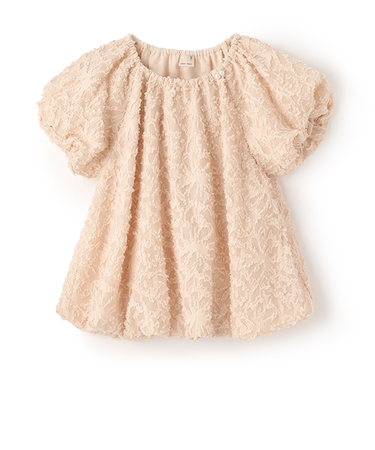 【リンク】ジャガードバルーンブラウス(ジュニア)