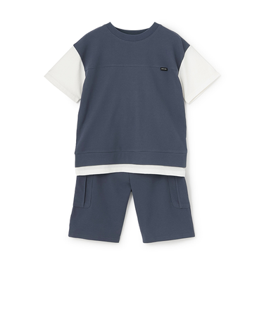 【WEB限定】【接触冷感】ドッキングカットセットアップ(ジュニア)