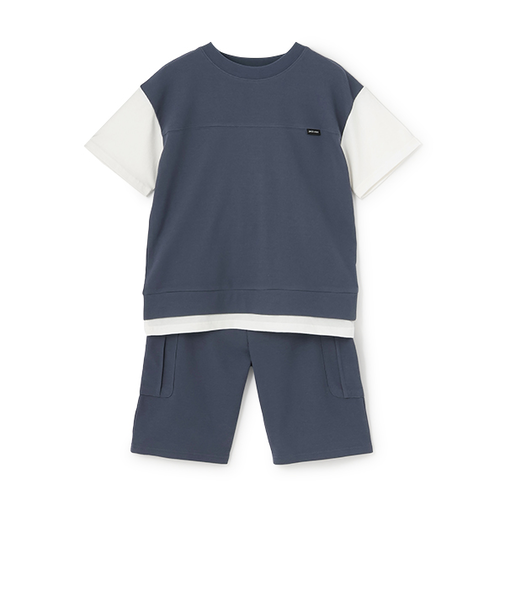 【WEB限定】【接触冷感】ドッキングカットセットアップ(ジュニア)