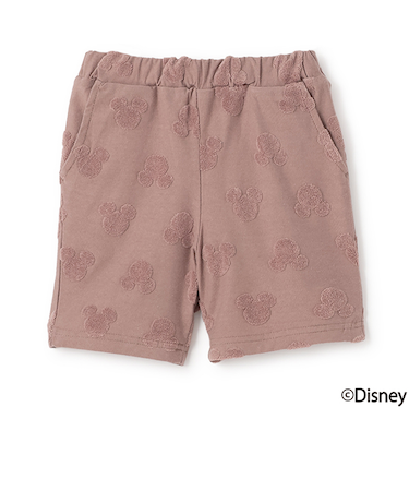 【Disney】パイルジャガードハーフパンツ